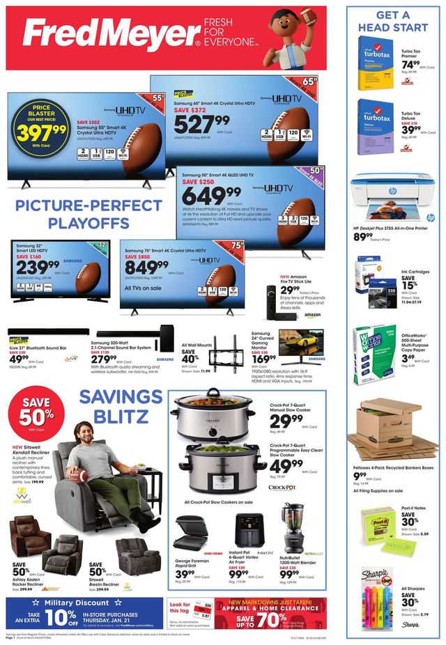 Fred Meyer Ad from 01/20/2021
