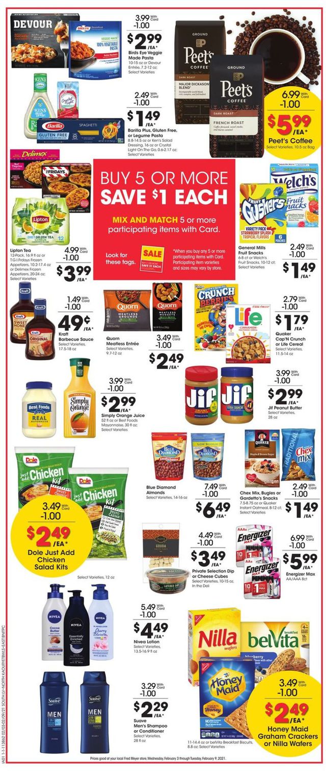 Fred Meyer Ad from 02/03/2021