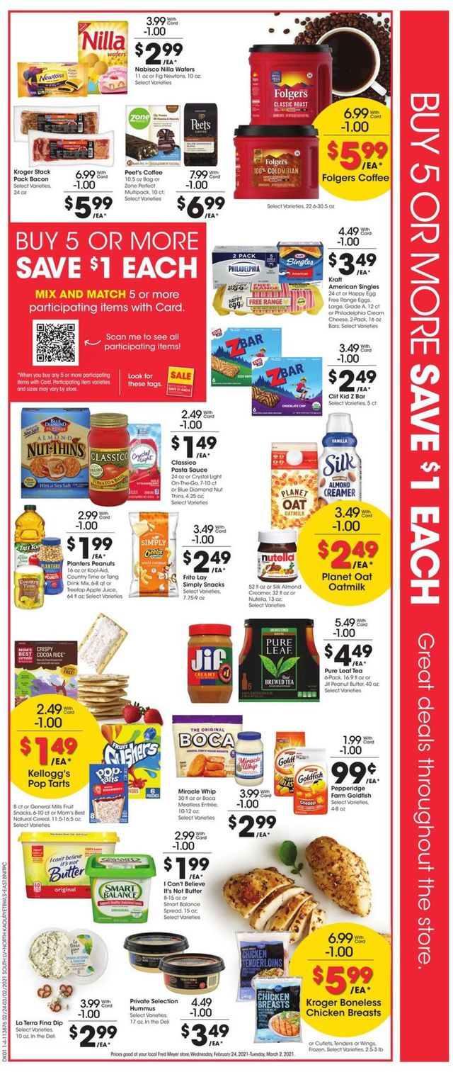 Fred Meyer Ad from 02/24/2021