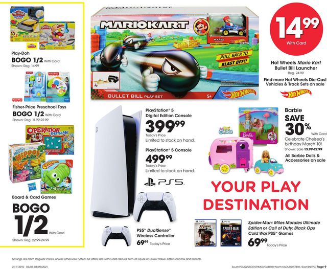 Fred Meyer Ad from 03/03/2021