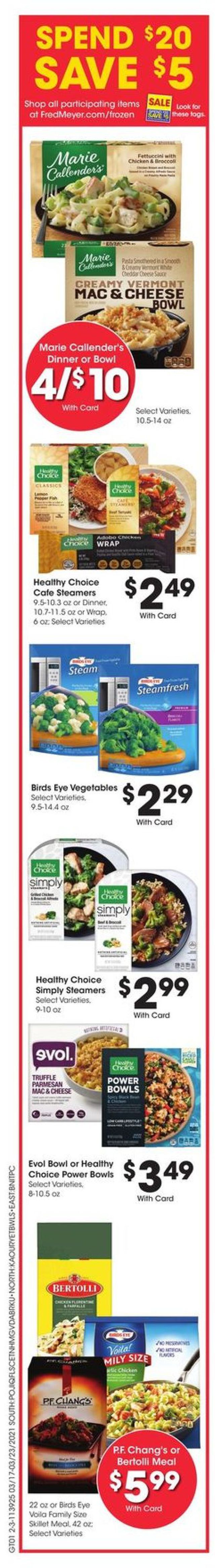 Fred Meyer Ad from 03/17/2021