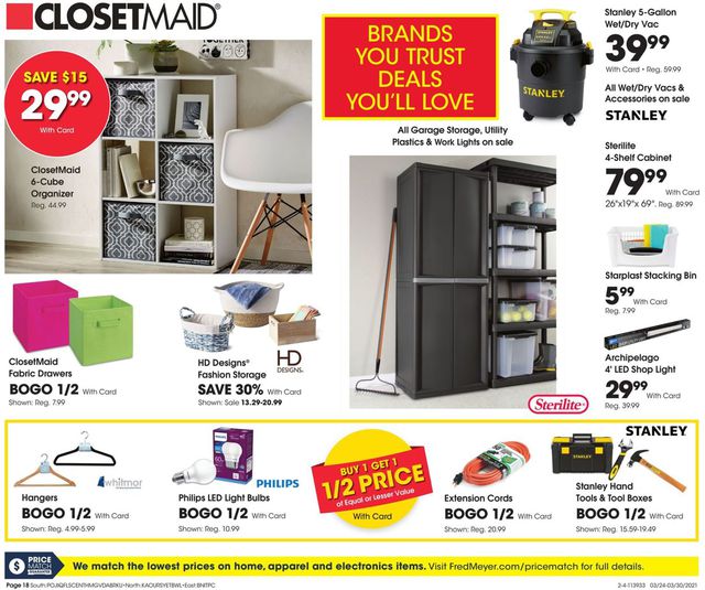Fred Meyer Ad from 03/24/2021