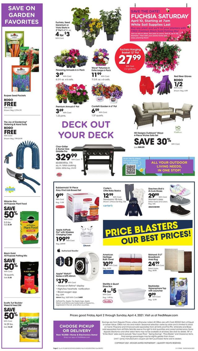 Fred Meyer Ad from 04/02/2021