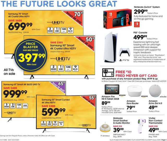 Fred Meyer Ad from 04/21/2021