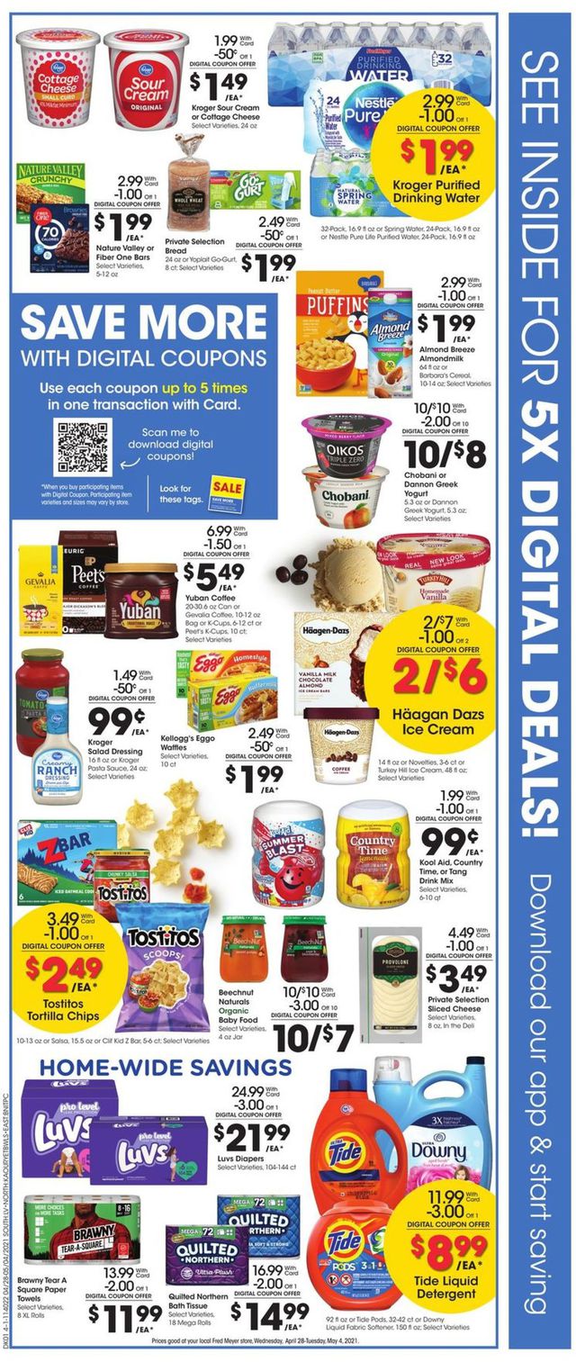 Fred Meyer Ad from 04/28/2021