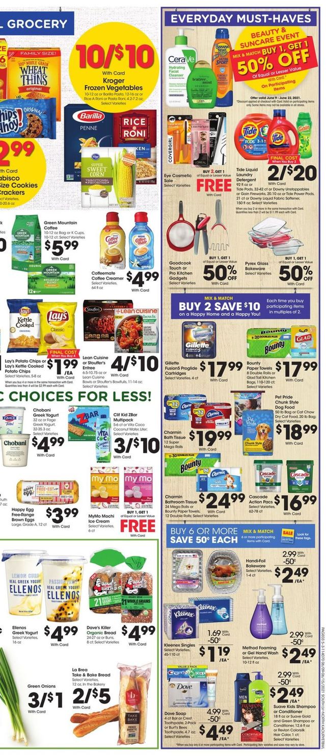 Fred Meyer Ad from 06/09/2021