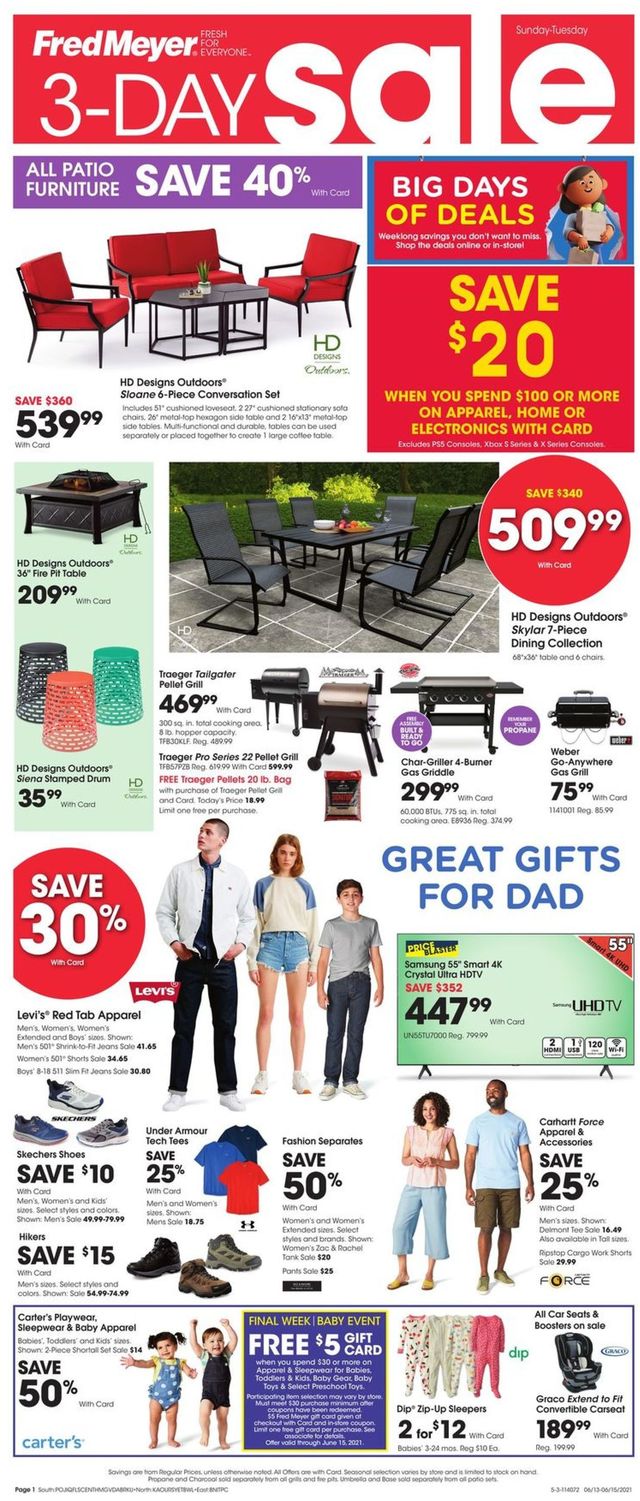 Fred Meyer Ad from 06/13/2021