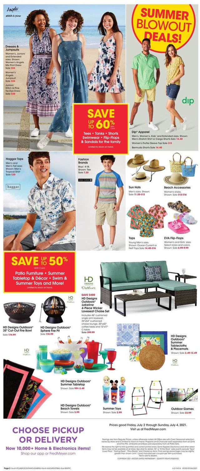 Fred Meyer Ad from 07/02/2021