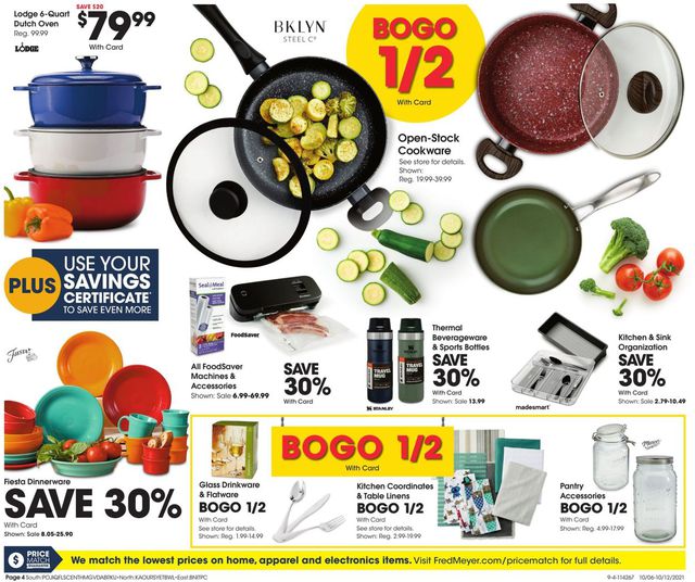 Fred Meyer Ad from 10/06/2021
