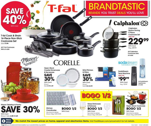 Fred Meyer Ad from 11/03/2021