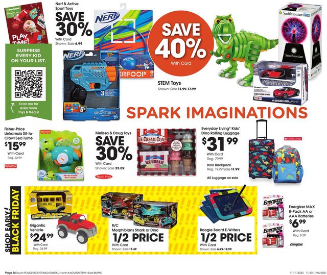 Fred Meyer Ad from 11/10/2021