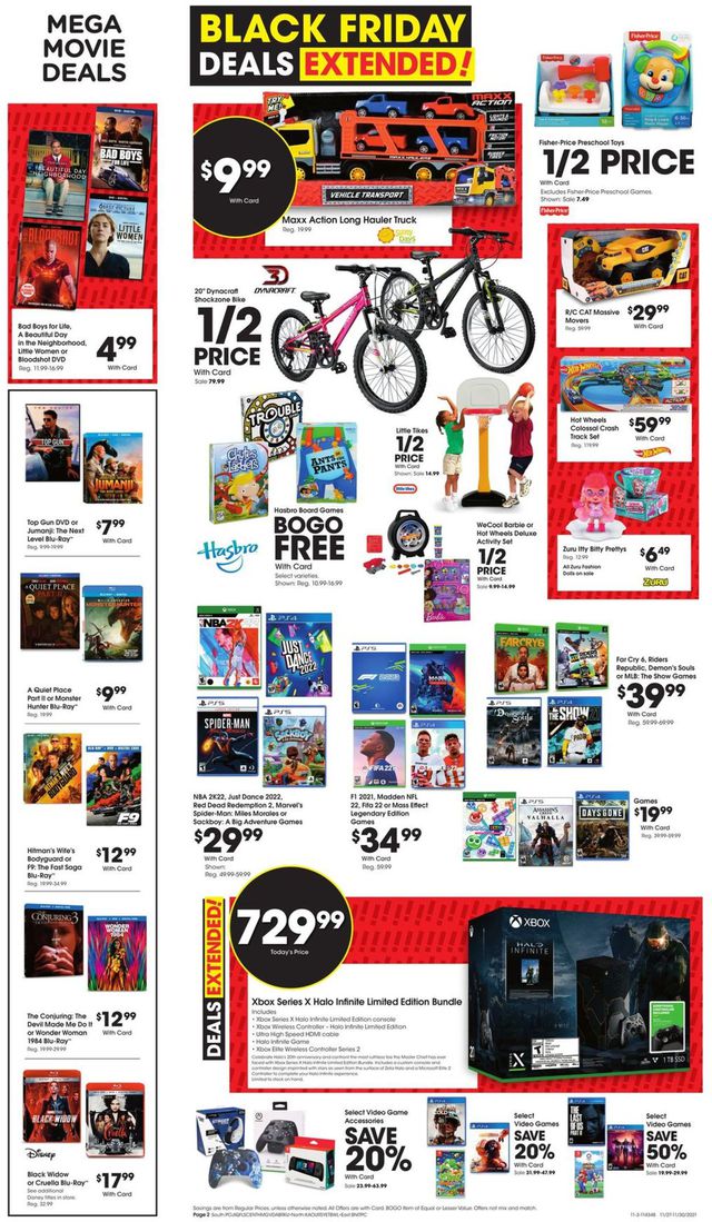 Fred Meyer Ad from 11/27/2021