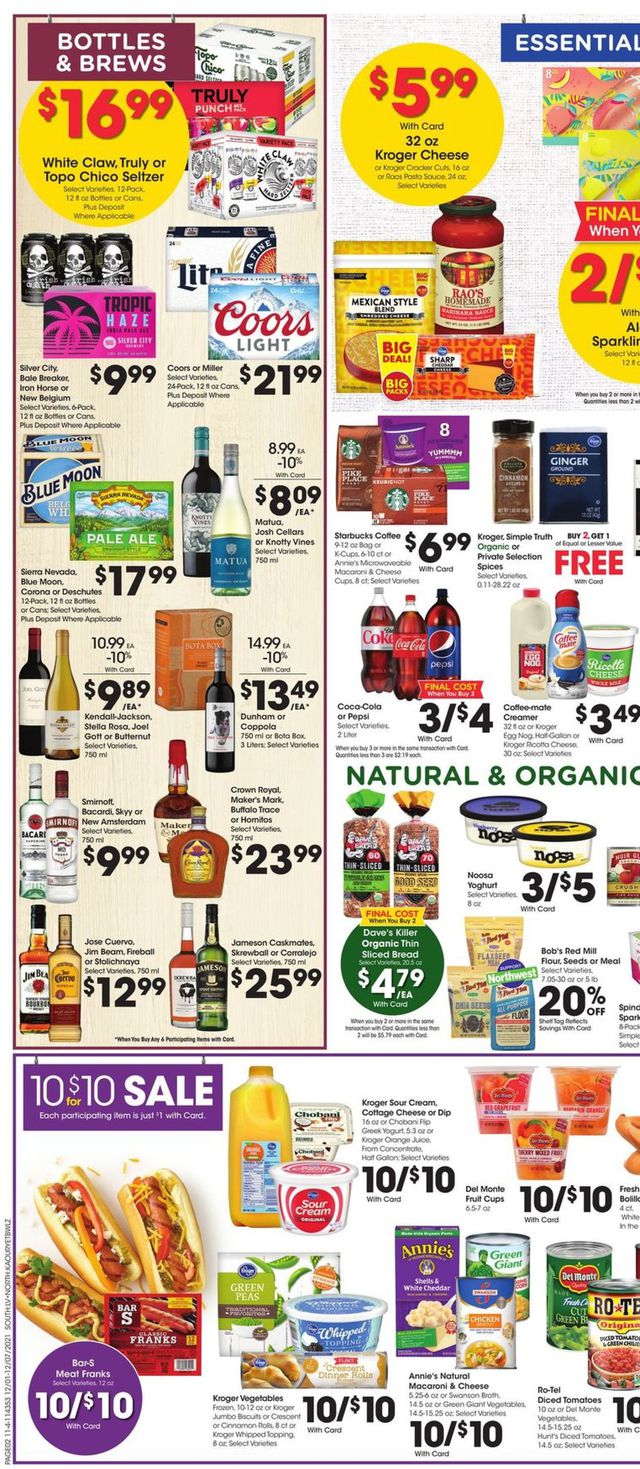 Fred Meyer Ad from 12/01/2021