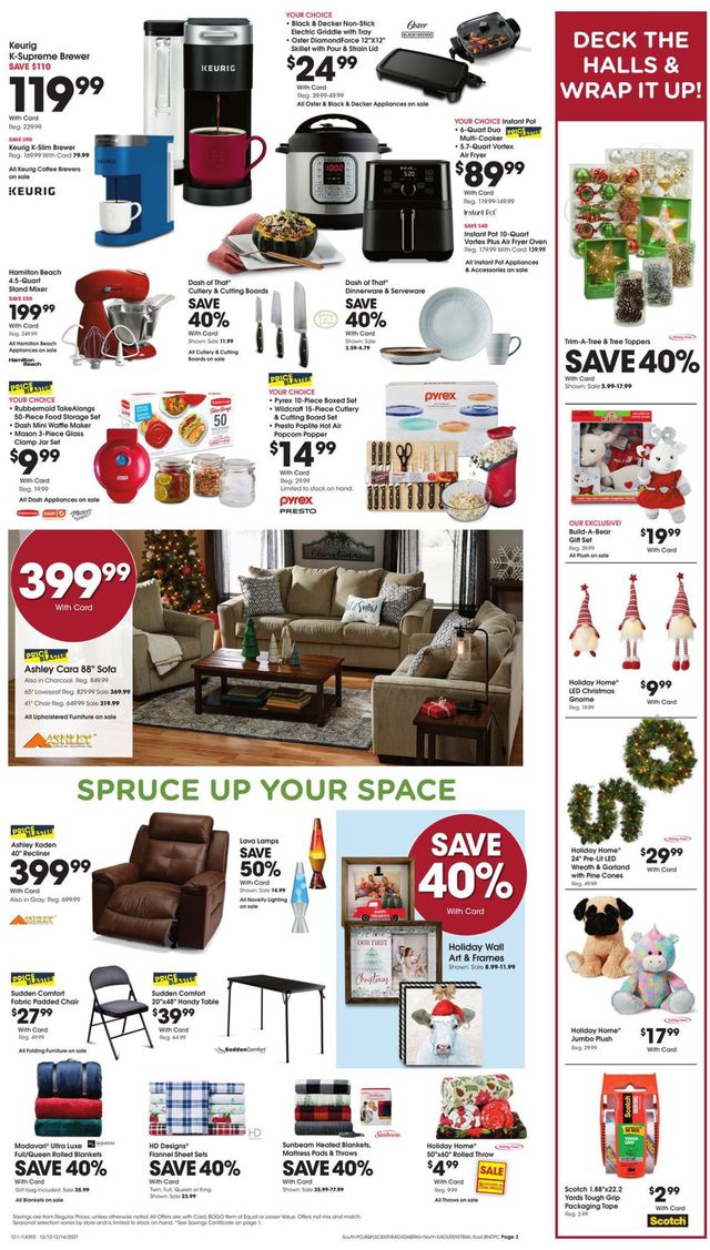 Fred Meyer Ad from 12/12/2021