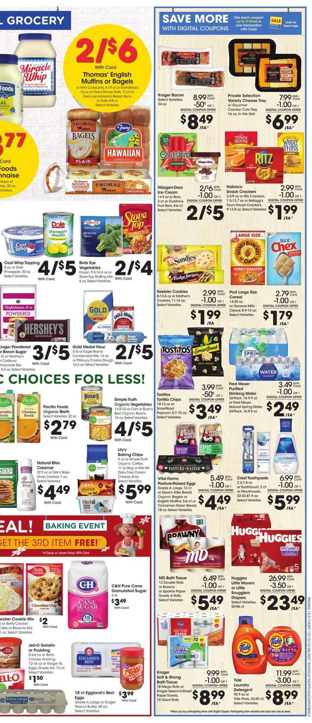 Fred Meyer Ad from 12/15/2021