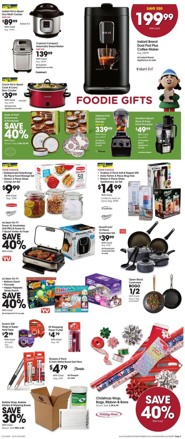 Fred Meyer Ad from 12/19/2021