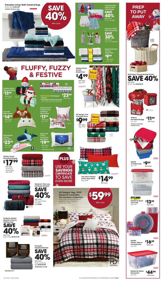 Fred Meyer Ad from 12/19/2021
