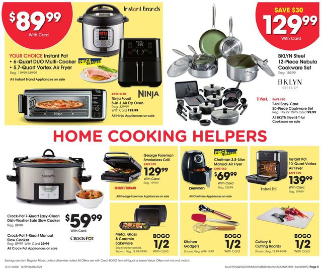 Fred Meyer Ad from 12/29/2021