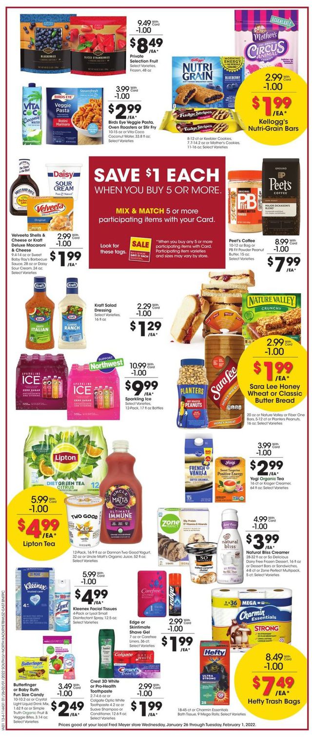 Fred Meyer Ad from 01/26/2022