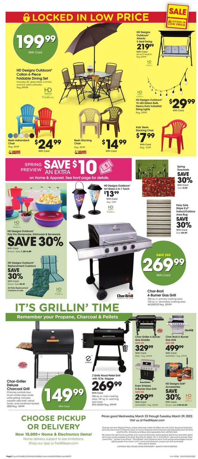 Fred Meyer Ad from 03/23/2022