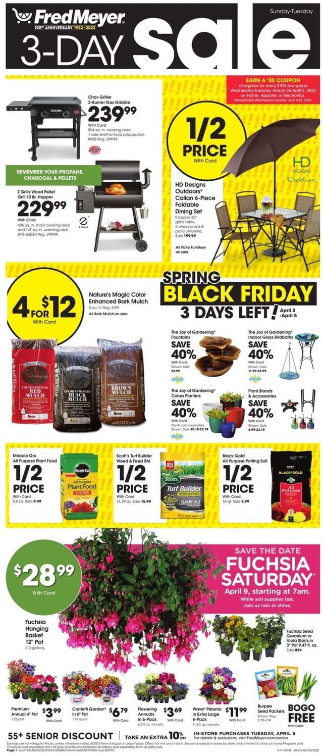 Fred Meyer Ad from 04/03/2022