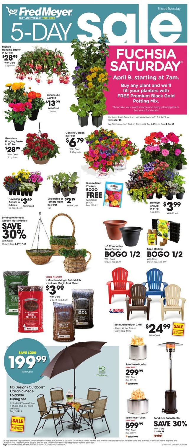 Fred Meyer Ad from 04/08/2022