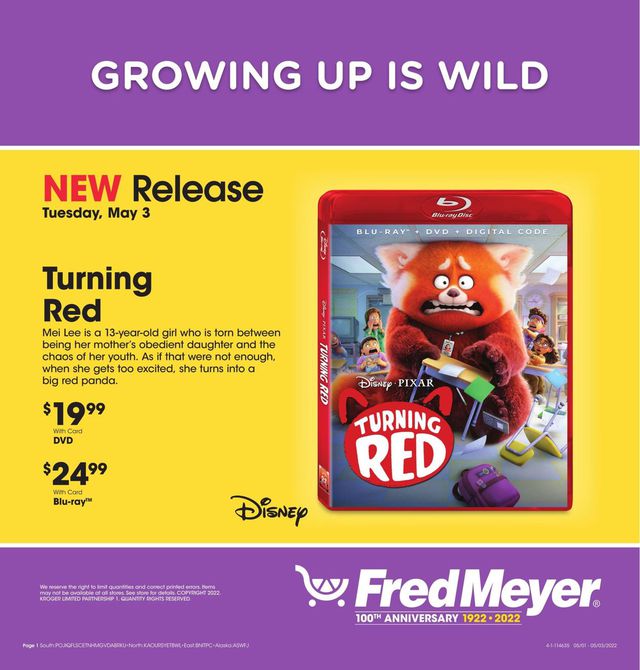 Fred Meyer Ad from 05/01/2022