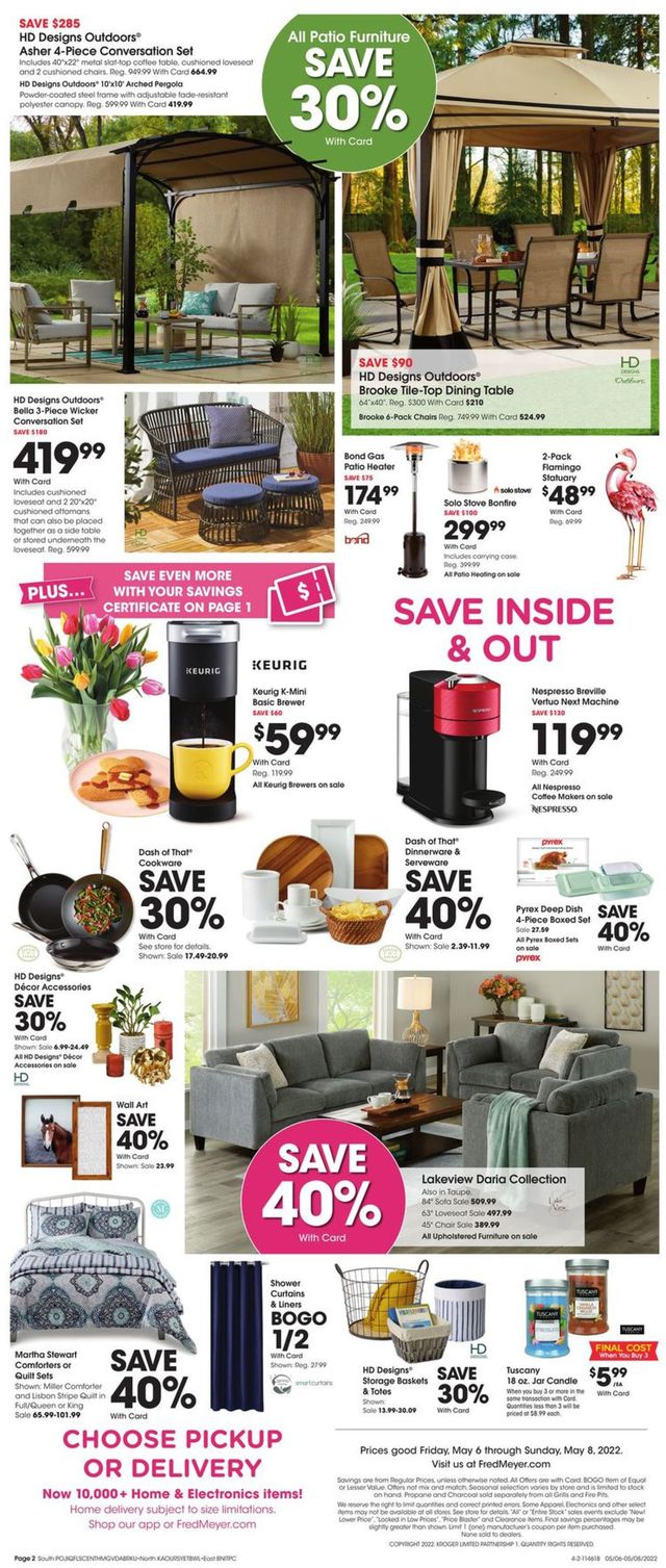 Fred Meyer Ad from 05/06/2022