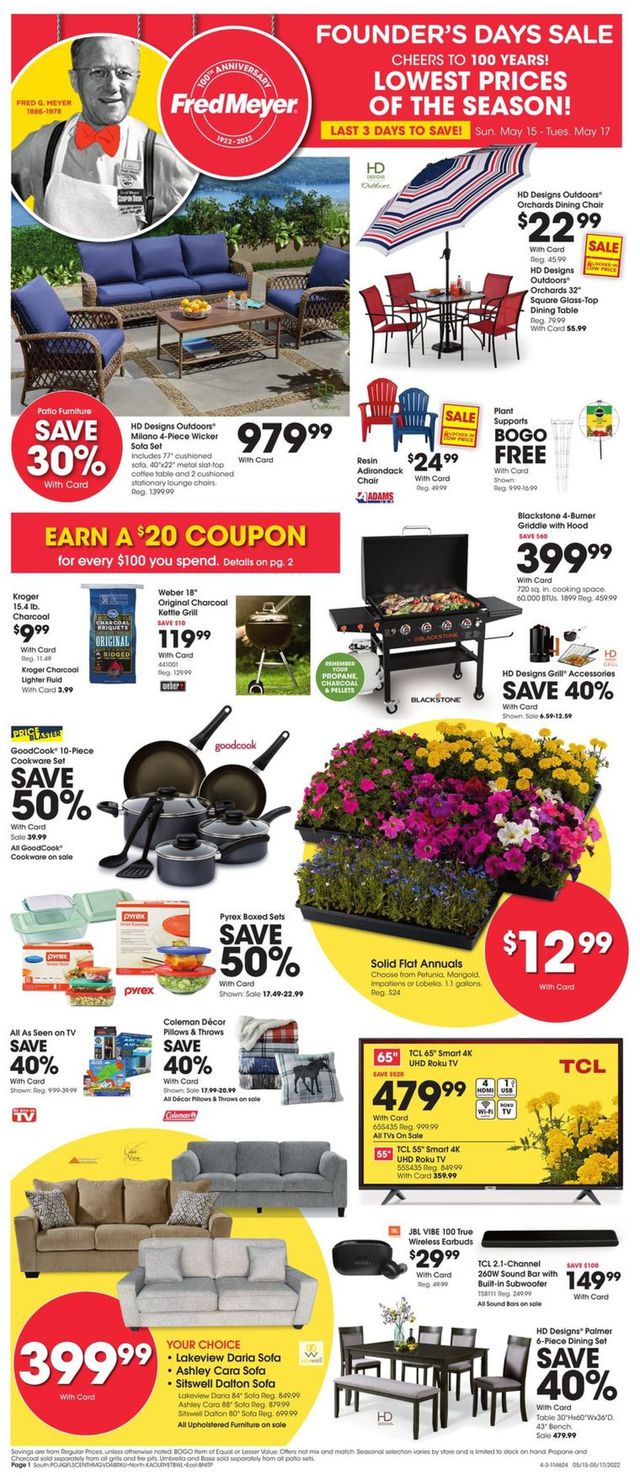 Fred Meyer Ad from 05/15/2022