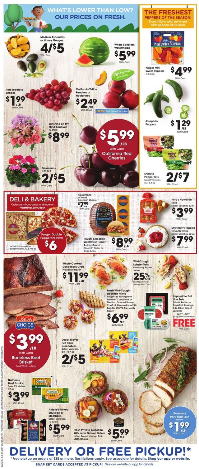 Fred Meyer Ad from 05/25/2022