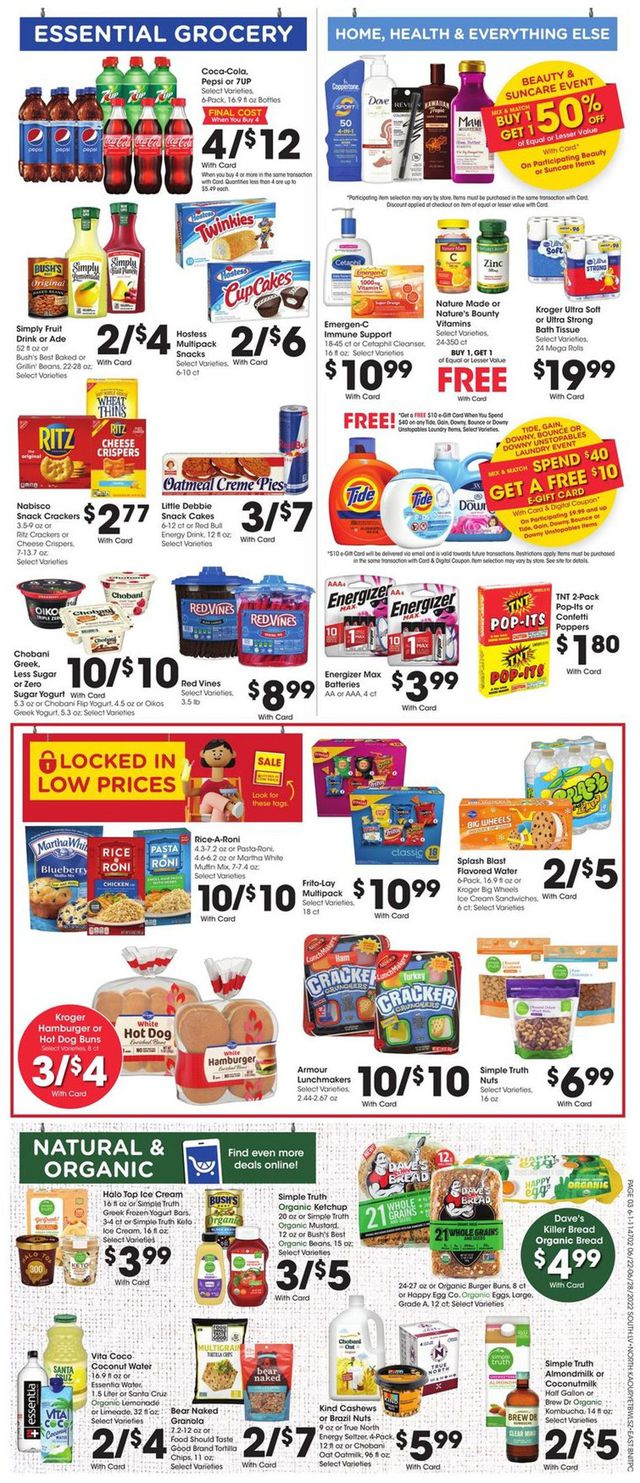 Fred Meyer Ad from 06/22/2022