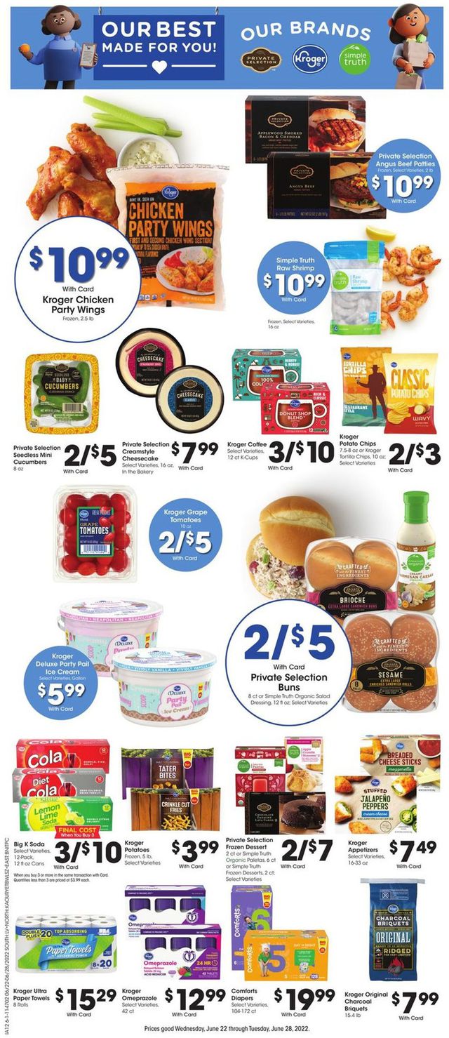 Fred Meyer Ad from 06/22/2022