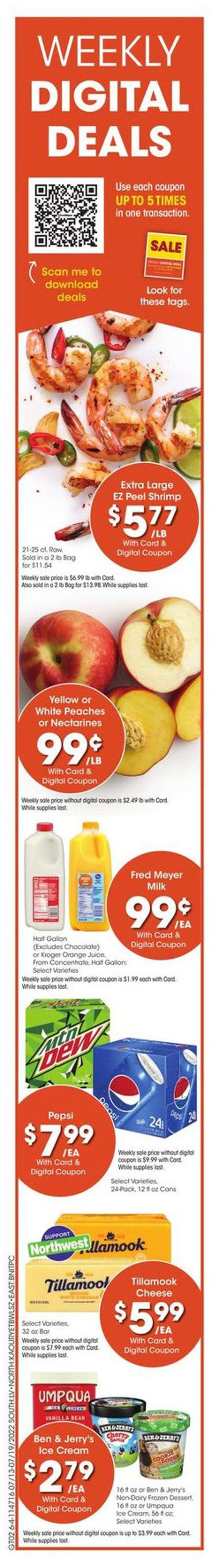 Fred Meyer Ad from 07/13/2022