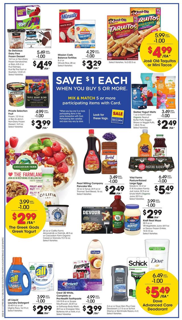 Fred Meyer Ad from 08/17/2022