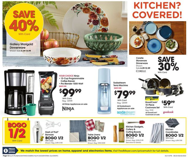 Fred Meyer Ad from 08/24/2022