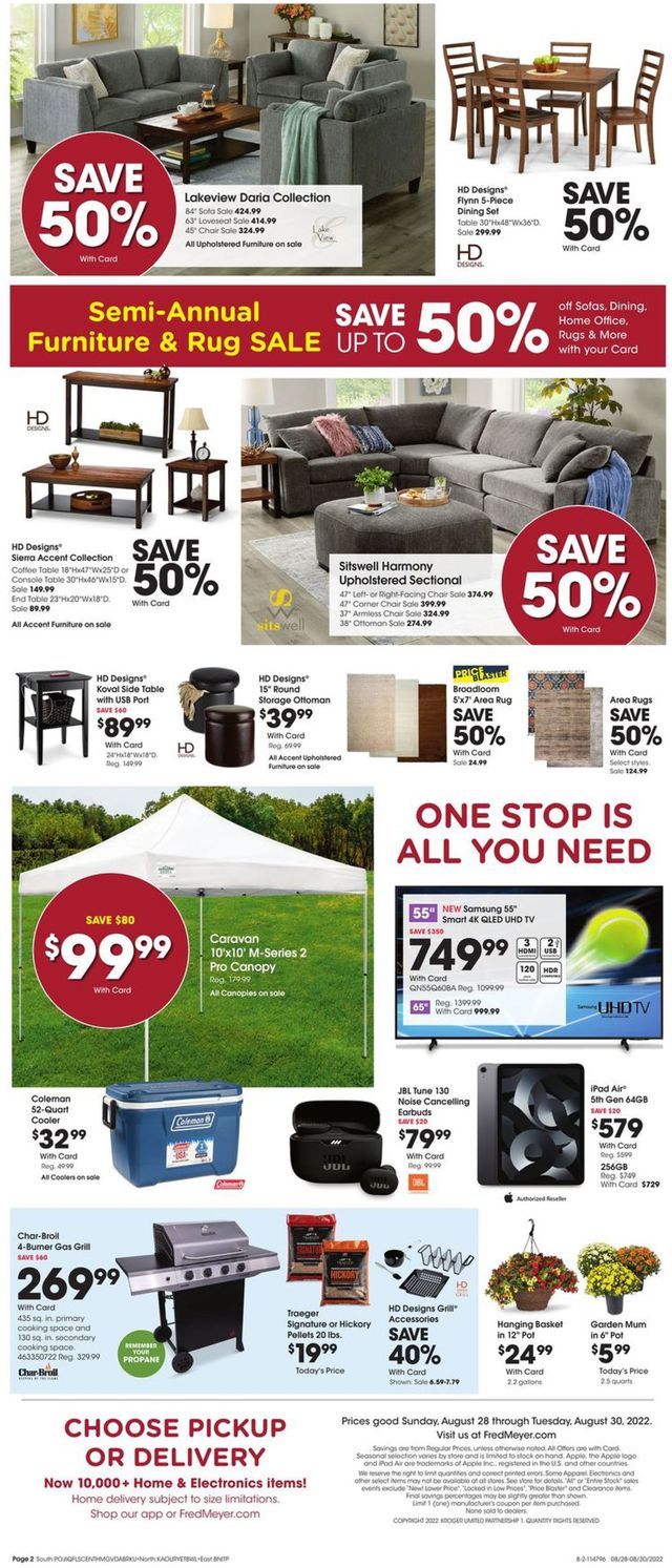 Fred Meyer Ad from 08/28/2022