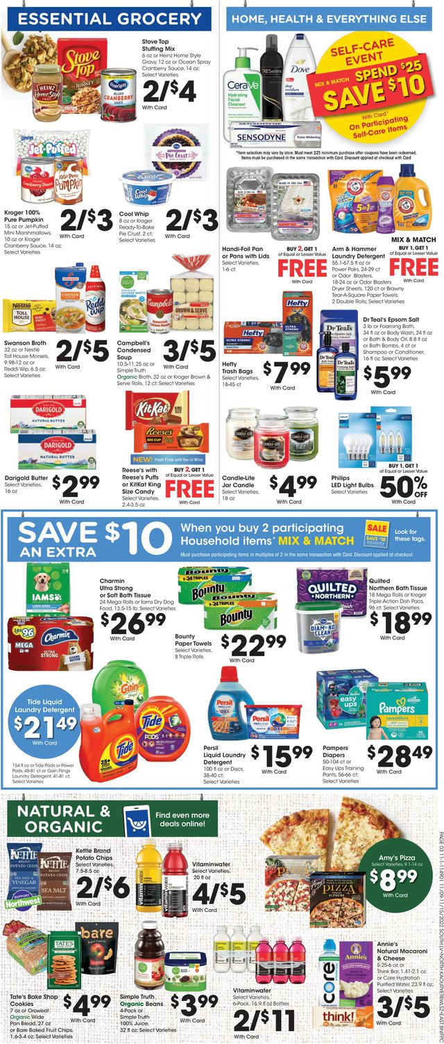 Fred Meyer Ad from 11/09/2022