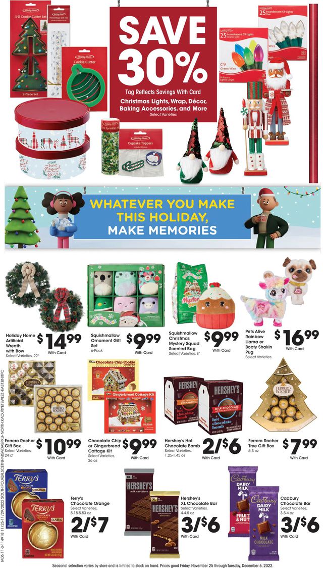 Fred Meyer Ad from 11/30/2022