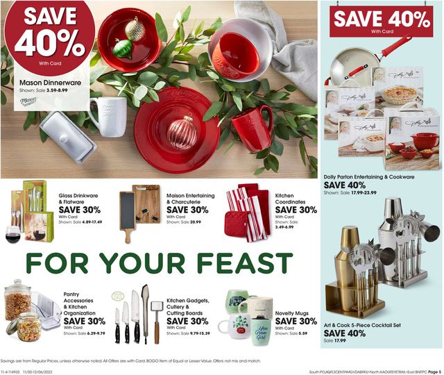 Fred Meyer Ad from 11/30/2022