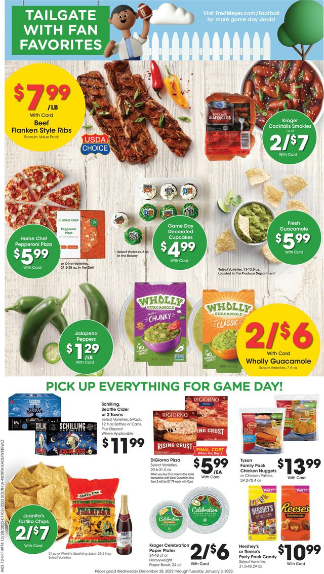Fred Meyer Ad from 12/28/2022
