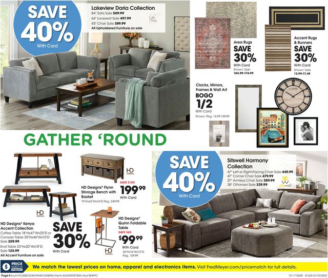 Fred Meyer Ad from 01/04/2023