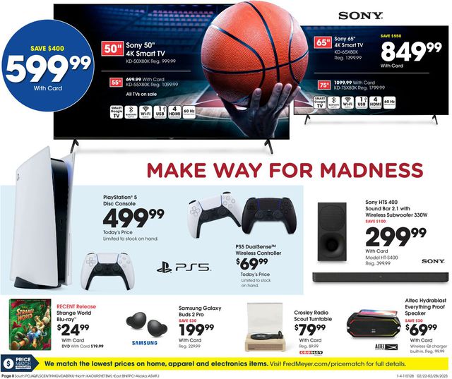 Fred Meyer Ad from 02/22/2023