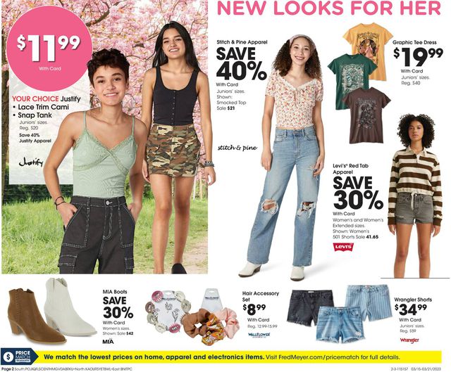 Fred Meyer Ad from 03/15/2023