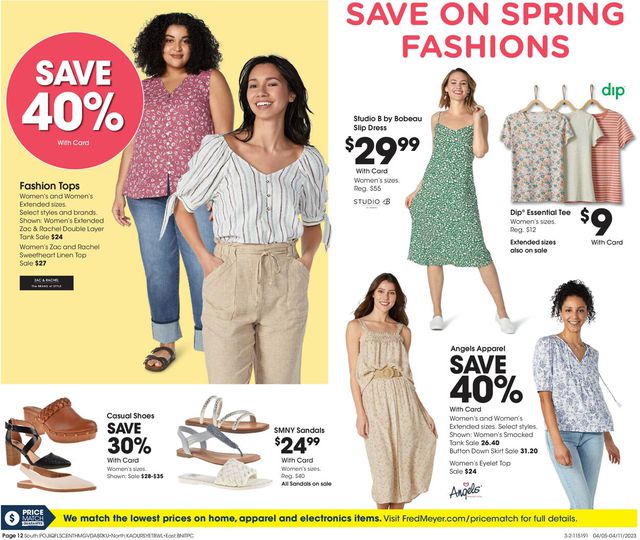 Fred Meyer Ad from 04/05/2023