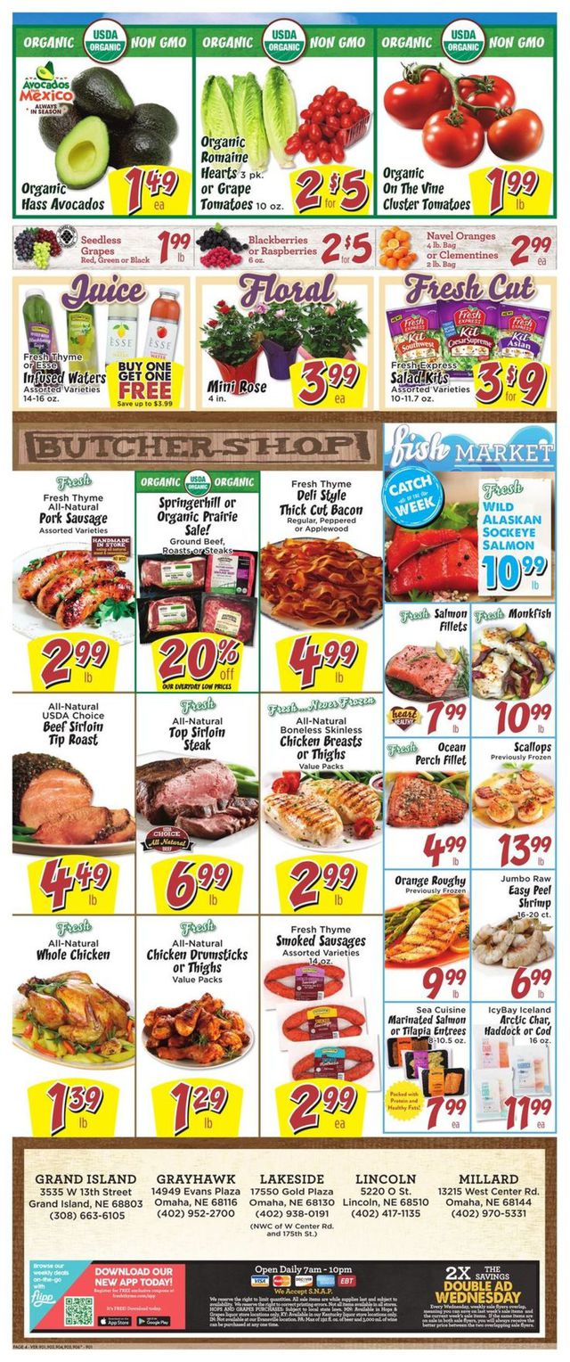 Fresh Thyme Ad from 07/31/2019