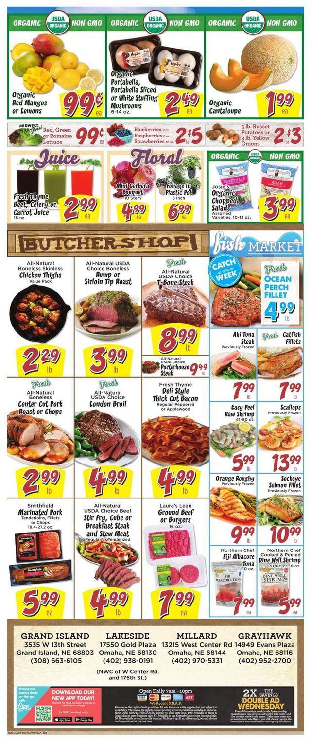 Fresh Thyme Ad from 08/21/2019