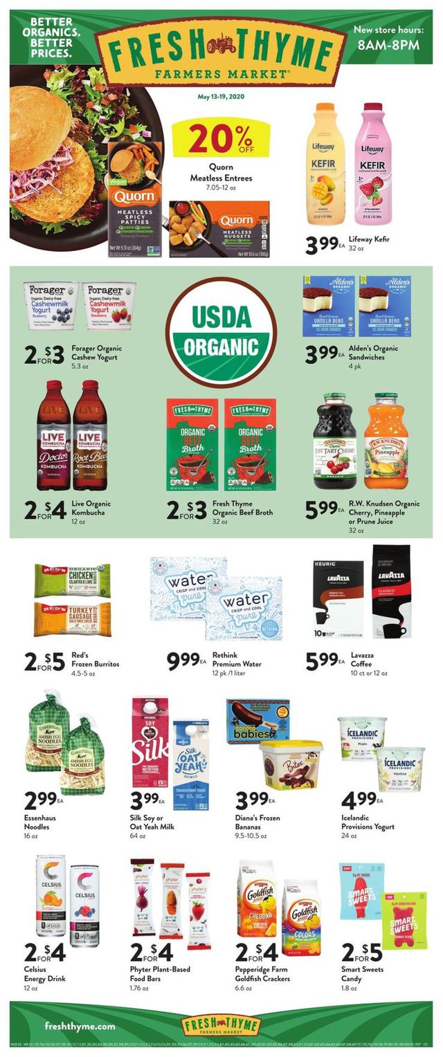 Fresh Thyme Ad from 05/13/2020