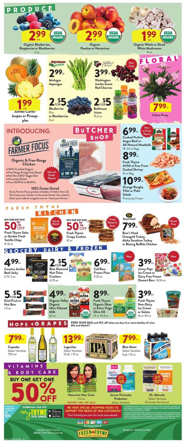 Fresh Thyme Ad from 06/10/2020