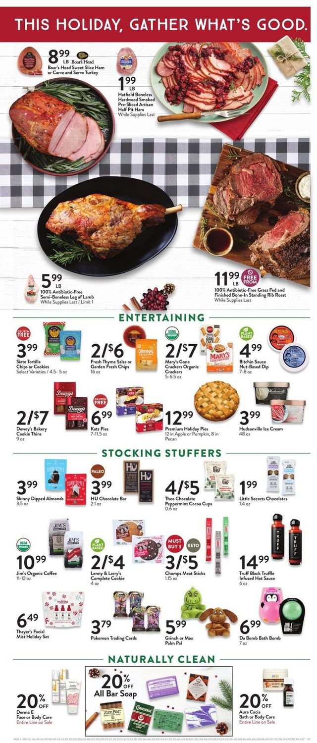 Fresh Thyme Ad from 12/08/2021