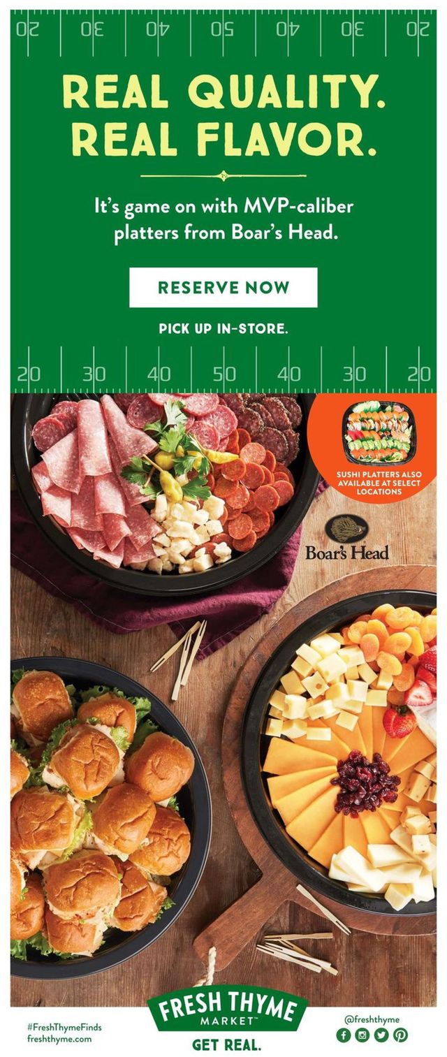 Fresh Thyme Ad from 02/02/2022